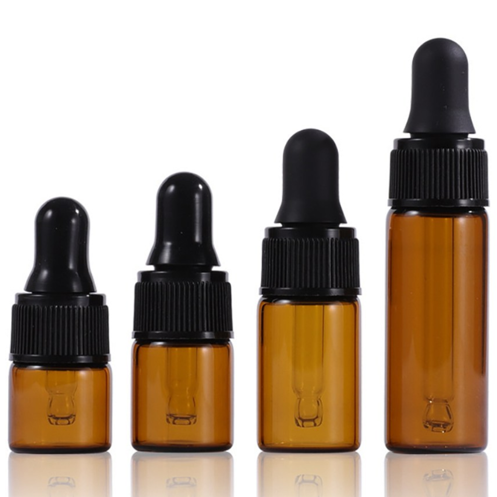 모든유통 갈색 미니 샘플 스포이드 향수 공병 아로마 유리 용기 1ml 2ml 3ml 5ml, 1개, 5ml 500원