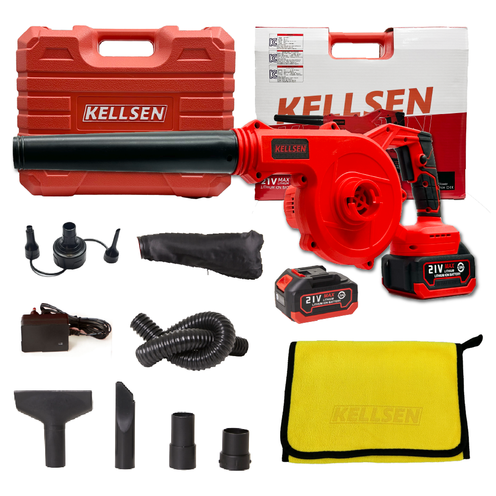 디케이켈슨 무선 블로워 고출력 켈슨 21V 듀얼 송풍기 DK-F6, 1세트 134,420원