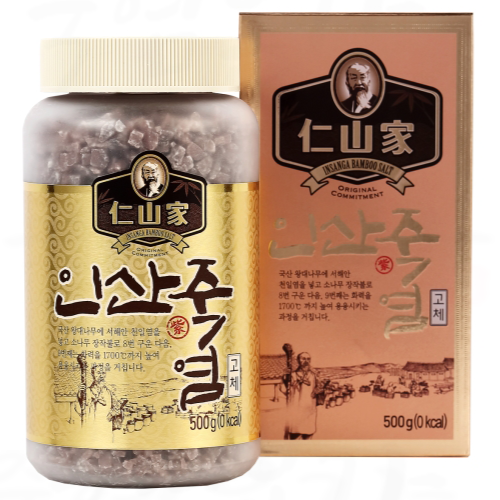[정품] 인산가 인산죽염 자죽염 고체 (자색죽염 알갱이), 500g, 1개 171,700원