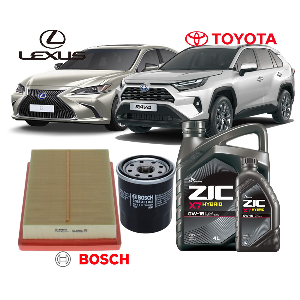 렉서스 ES 300H 7세대 하이브리드 전용 19-25년식 보쉬필터+지크오일 X7 0W16 92,480원
