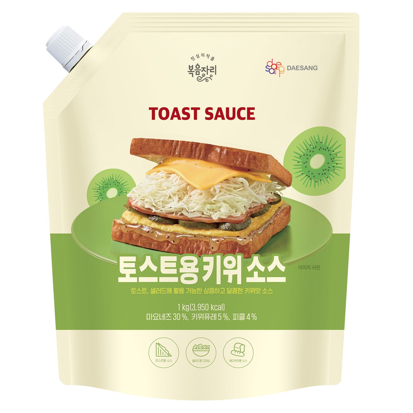 복음자리 토스트용 키위소스, 1개, 1kg 11,500원