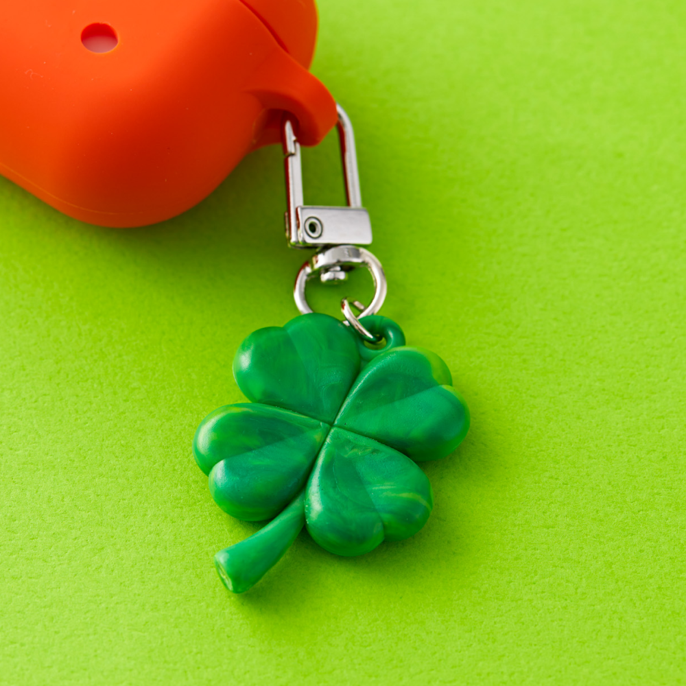 [노플라스틱선데이] 행운 네잎 클로버 럭키 키링 열쇠고리, 1개, 럭키키링 11,000원