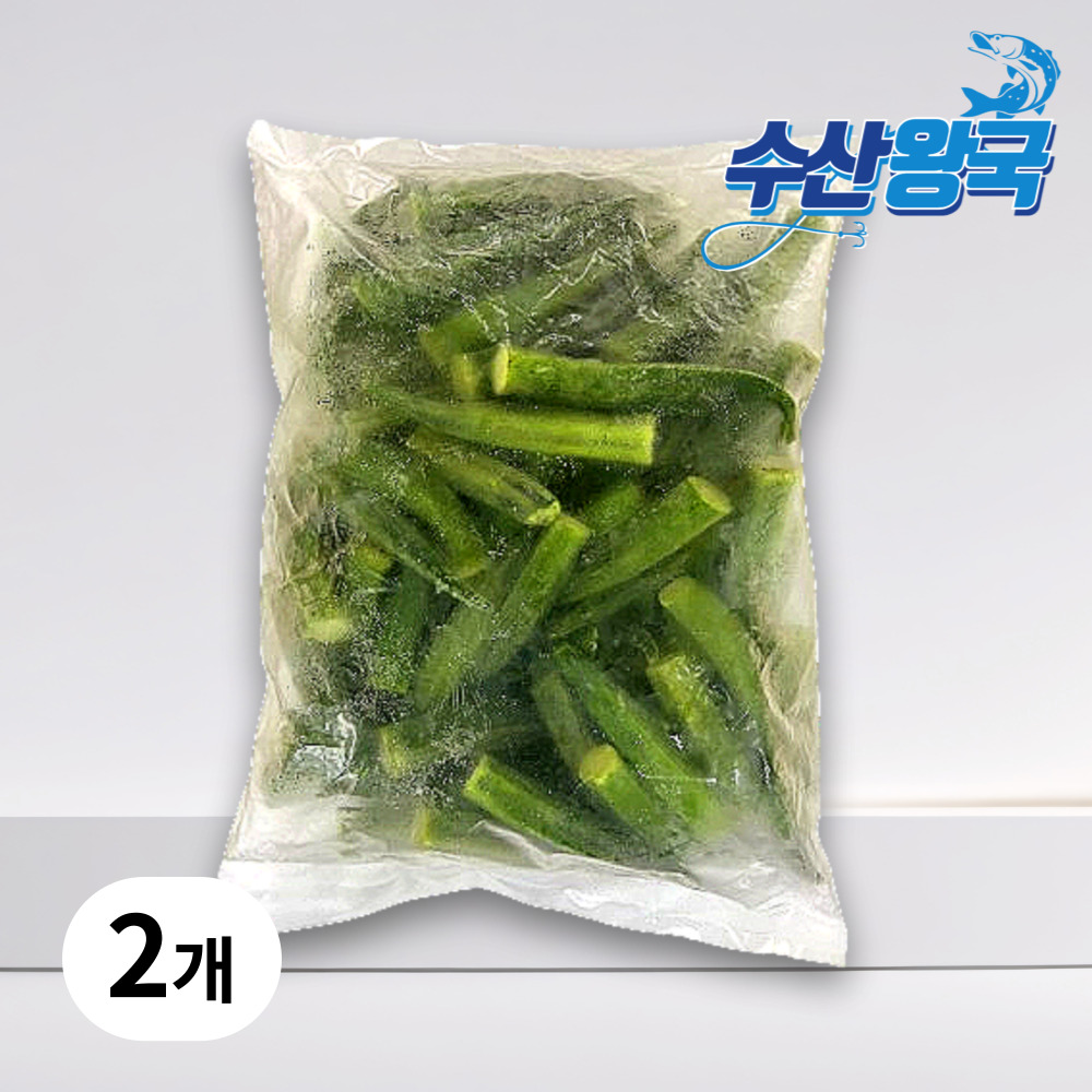 수산왕국 냉동 대용량 오크라, 2개, 1kg 16,900원