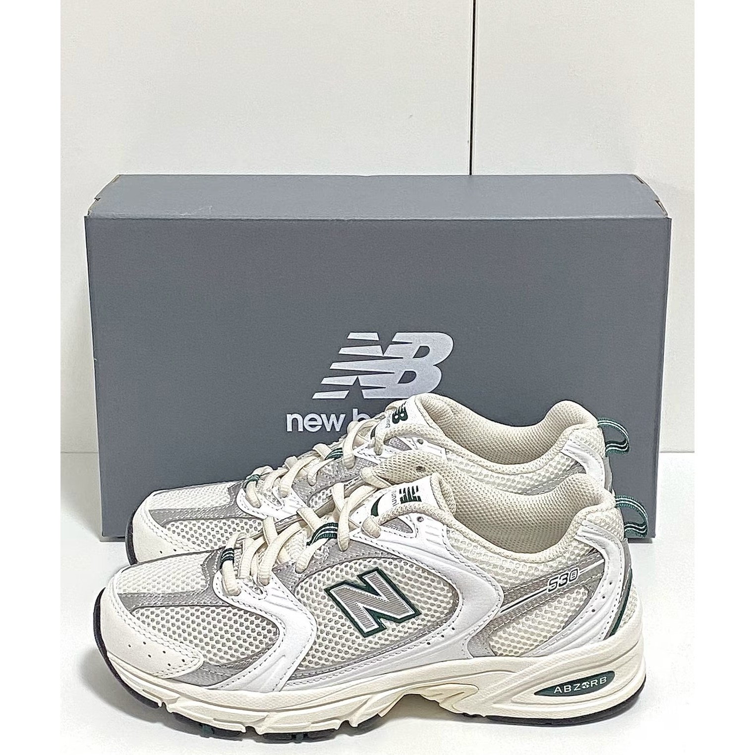 뉴발란스 남자 운동화 530 씨솔트 그린 발편한운동화 러닝화 키높이신발 스니커즈 157,300원