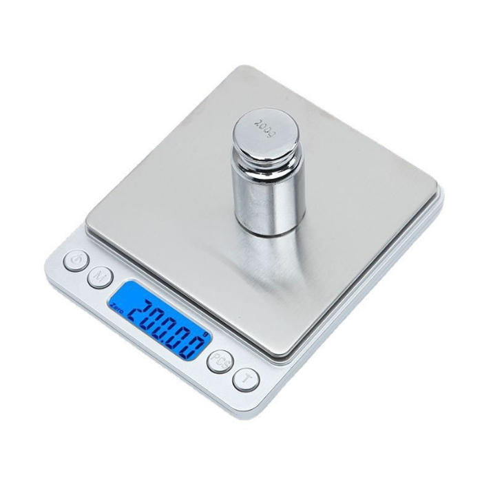 자칠 전자저울 스테인리스 주방저울 음식저울 가정용 보석저울 베이킹저울 커피그램저울, 1개, 500g/0.01g 13,900원
