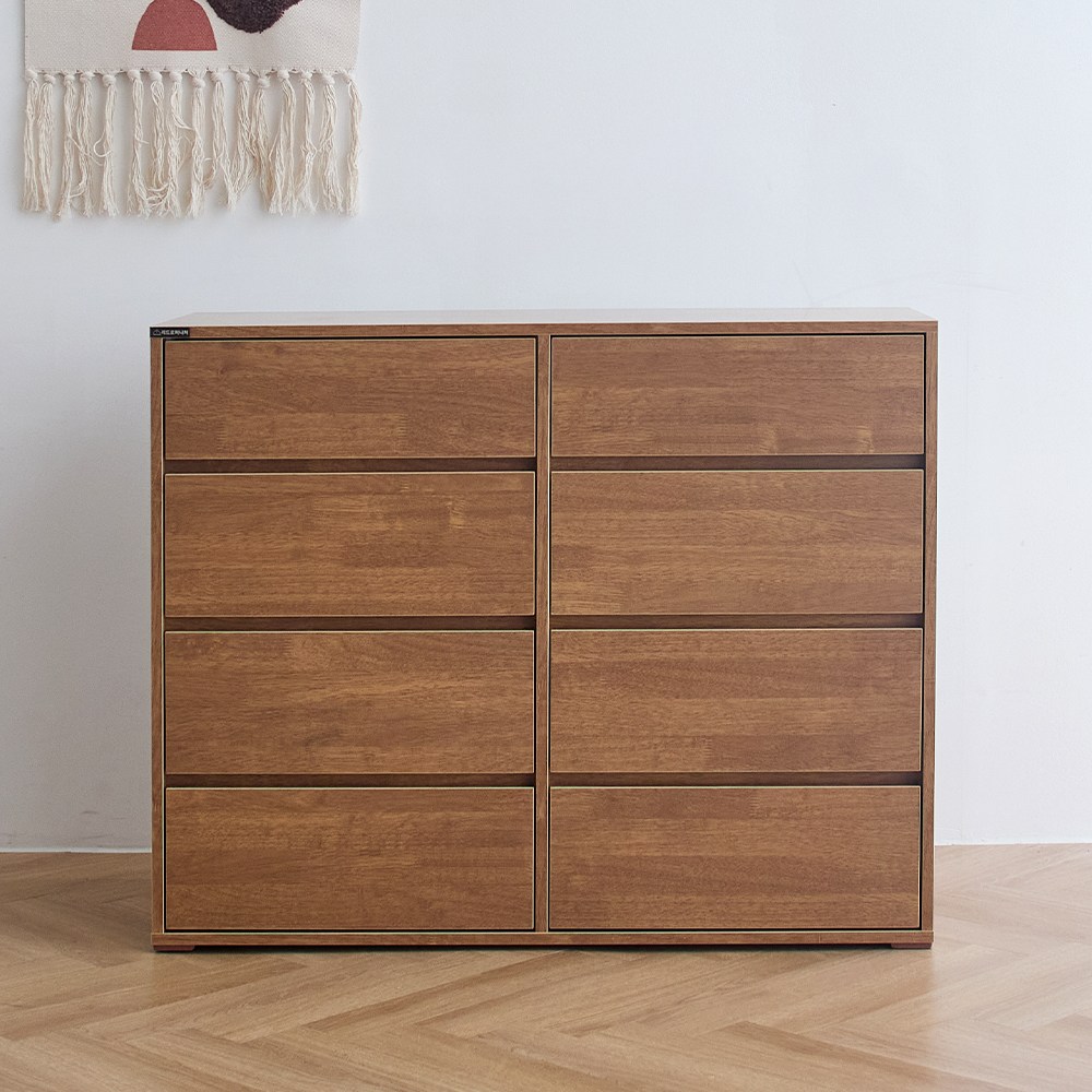 리드로퍼니처 마레 친환경 서랍장 E0등급 5size 2colors, 월넛 218,500원