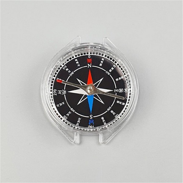 나침반(B형 60mm.투명.플라스틱), 1개, 현재가 3,500원