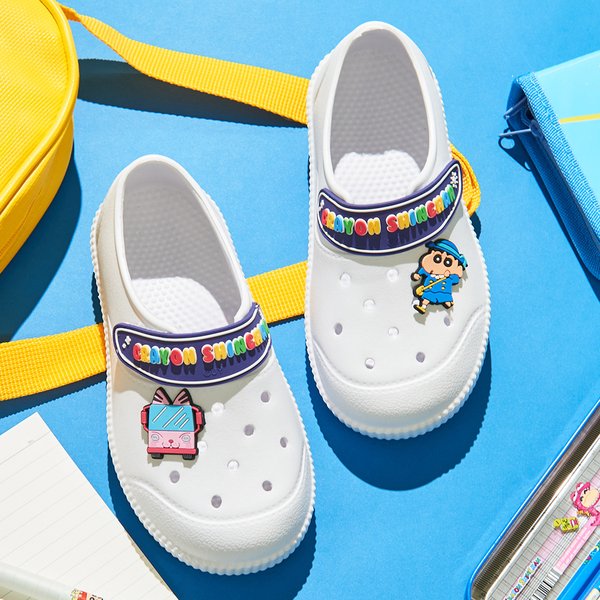 국내백화점 에이블팩토리 실내화 유치원 짱구 벨크로 EVA 아동 초등 논슬립 슬리퍼 (BK파우치증정) 24,500원