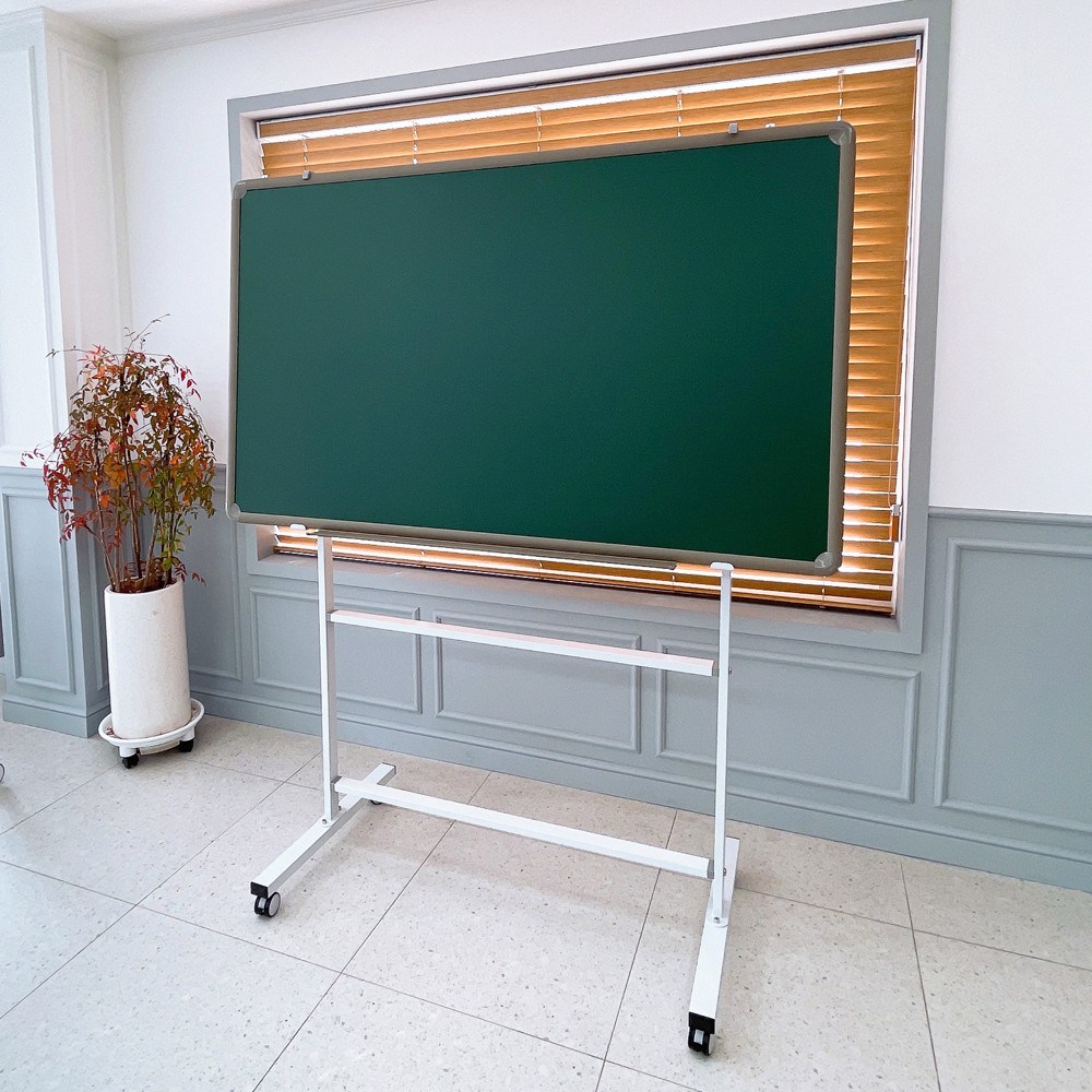 청자석 분필칠판(알루미늄)+스탠드 이동식칠판 하고로모와 만나면 더 부드러운 - 대형, 1개, 현재가 183,000원