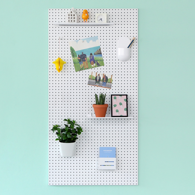 타공판닷컴 원형 타공판 1200 x 600 mm, 1개, 화이트 57,300원