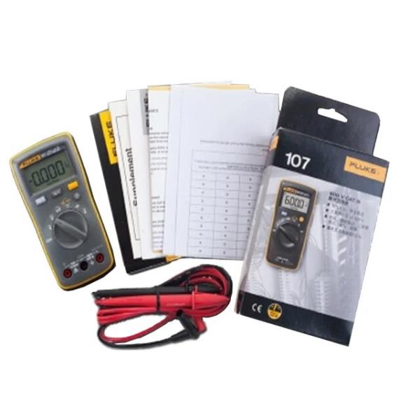 정시출고 무료배송 FLUKE 107 자동 범위 디지털 멀티미터 AC 전압 테스터, 옴, 커패시턴스, Hz 측정 및 Flu 152,300원
