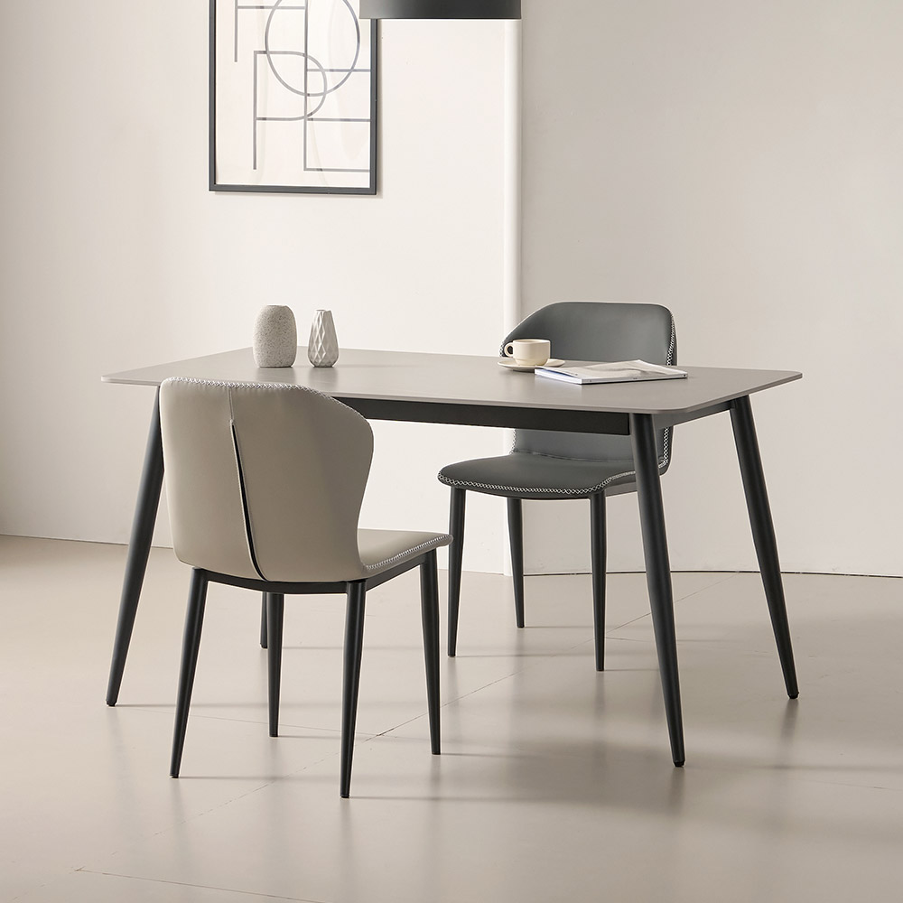 라로퍼니처 앤디 1250 1400 포세린 통 세라믹 4인 식탁 세트 173,000원