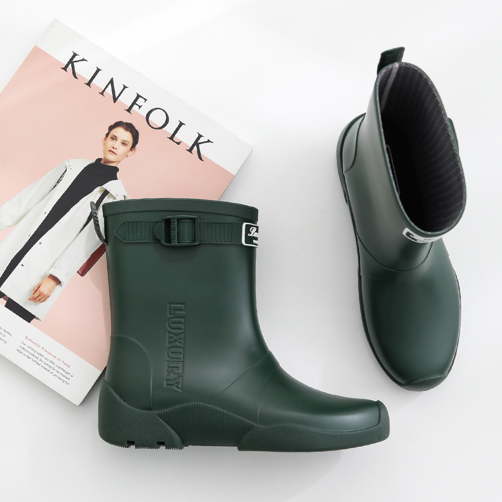 갓슈 여성용 럭셔리 미들 레인부츠 34,170원