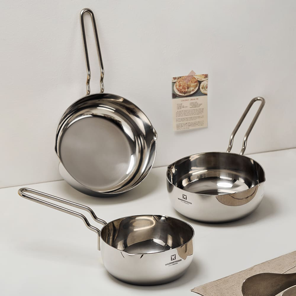 바겐슈타이거 통3중 스텐 데일리팟 편수냄비 인덕션 가스레인지 33,900원