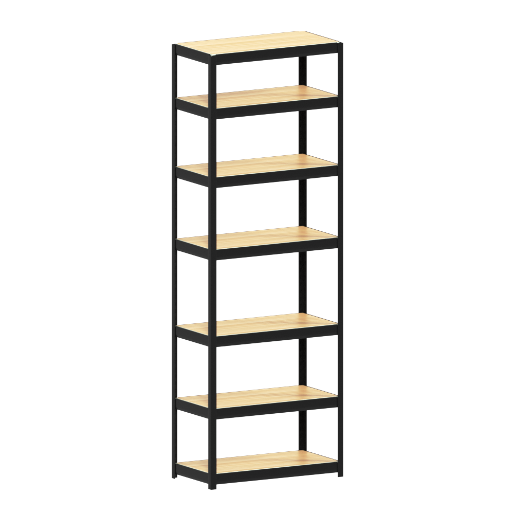 몬스터랙 플러스 800x400x2400 7단 철제 선반 조립식 앵글 베란다 선반 랙 151,220원