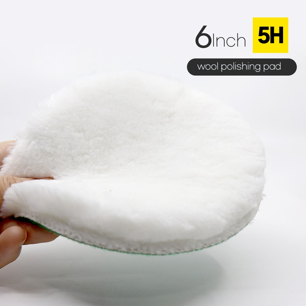 5H 프리미엄 양털 벨크로 광택기 및 미니폴리셔용 폴리싱 유막제거 광택패드 다양한 사이즈 15,750원