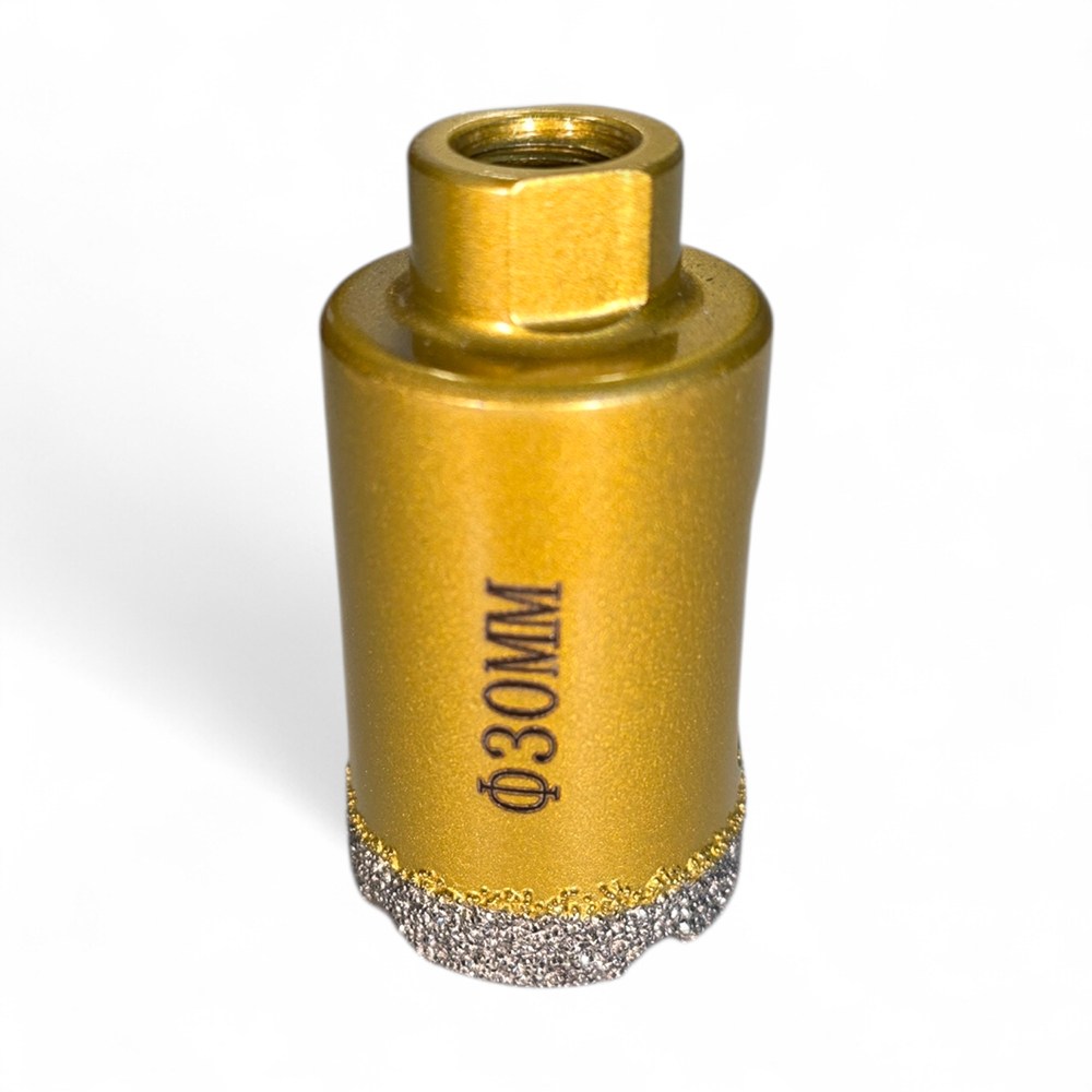 공구대왕 타일 다이아몬드 홀쏘 30mm M10 타일기리 융착 코어 비트 포세린 타일 홀싱크대 커터 그라인더용 27,000원