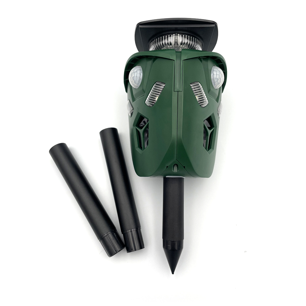 태양광 쏠라 야생동물 퇴치기(쏠라 360도) / 멧돼지 고라니 고양이 초음파 섬광 조류 밭 농장 과수원 농작물 보호 경보기, AR16 54,360원