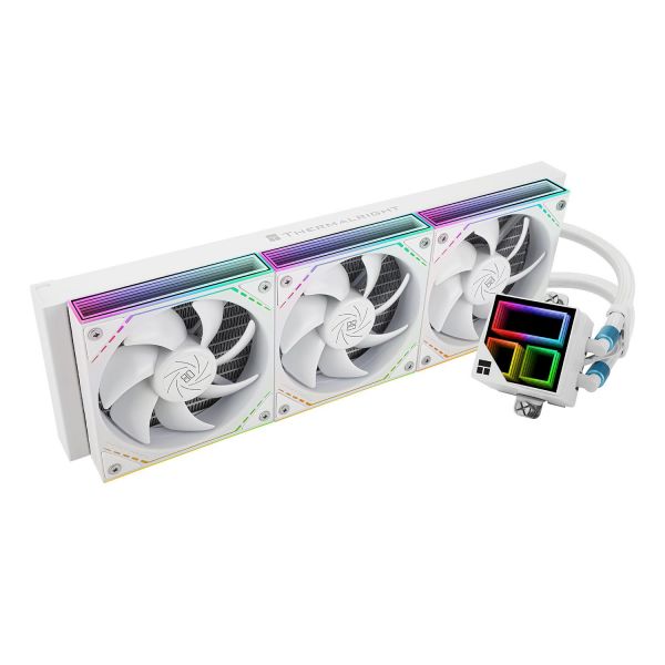 Thermalright Frozen Infinity 360 화이트 수냉 CPU 쿨러 2000RPM 트리플 PWM 팬 데스크탑 AIO AM4 AM5 Intel LGA1150 11 129,000원