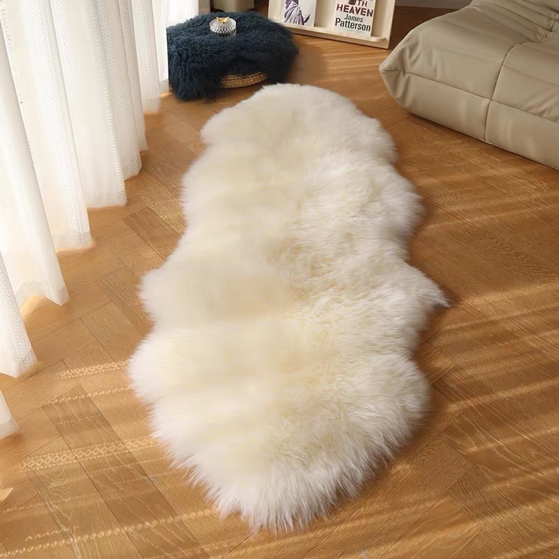 다기능 러그 호주 리얼 가죽 퍼 카펫 모던 심플 카페트 거실매트 북유럽 카페트 호주 순양모카펫 한일카페트 다기능 매트 69,800원