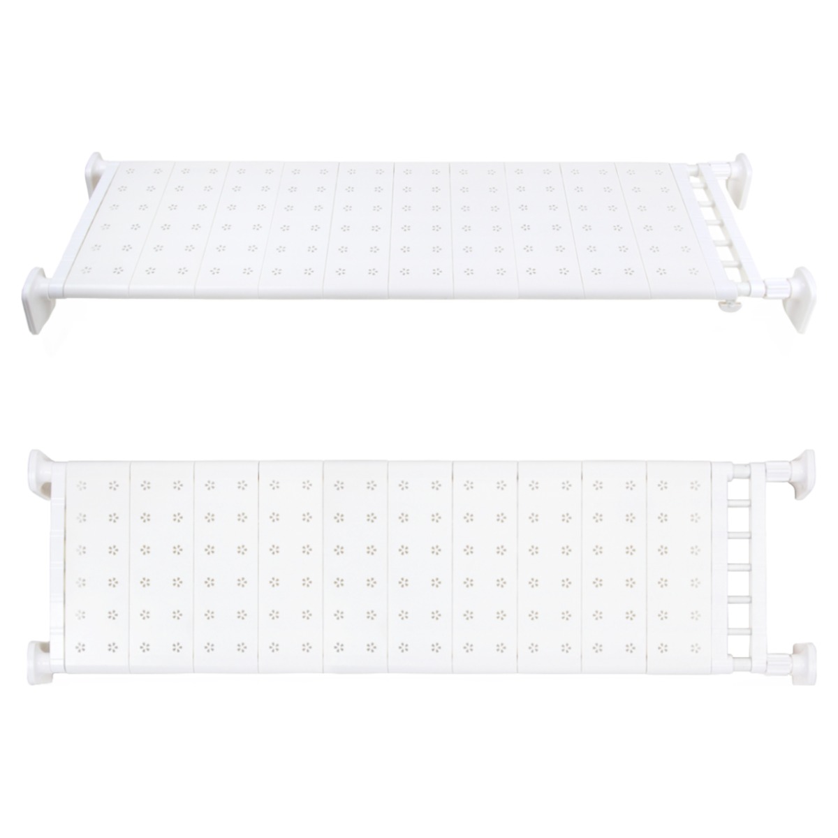 스토움 초강력 압축선반 대형 길이조절 압축봉 선반 베란다 정리 안전문사용가능, 1개 38,900원