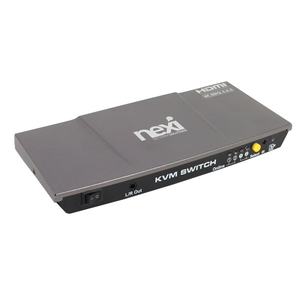넥시 NX-7202KVM-4K 2대1 HDMI KVM스위치 4K 60Hz / NX616 81,400원