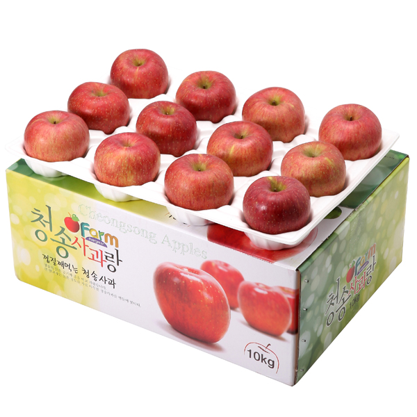 아침햇살 청송사과 9kg가정용/정품/실중량 149,000원