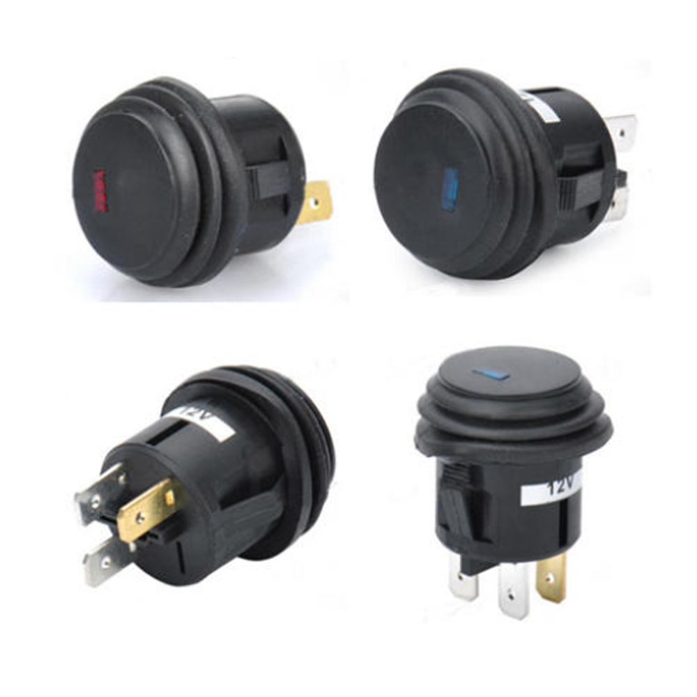 자동차 LED 스위치 버튼 방수 12V/20A 토글 13,800원