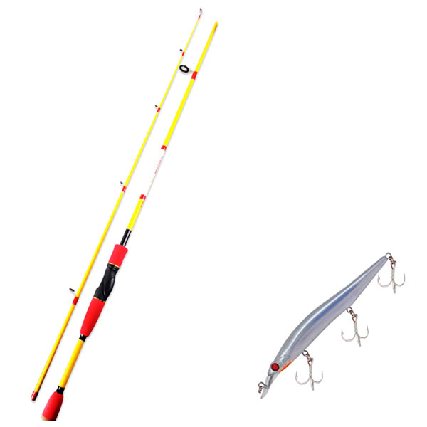 아피스 루어대 배스게임 XT 옐로우 + 다미끼_하드베이트_스트라이커 120(274H WS CRYSTAL) 8,250원