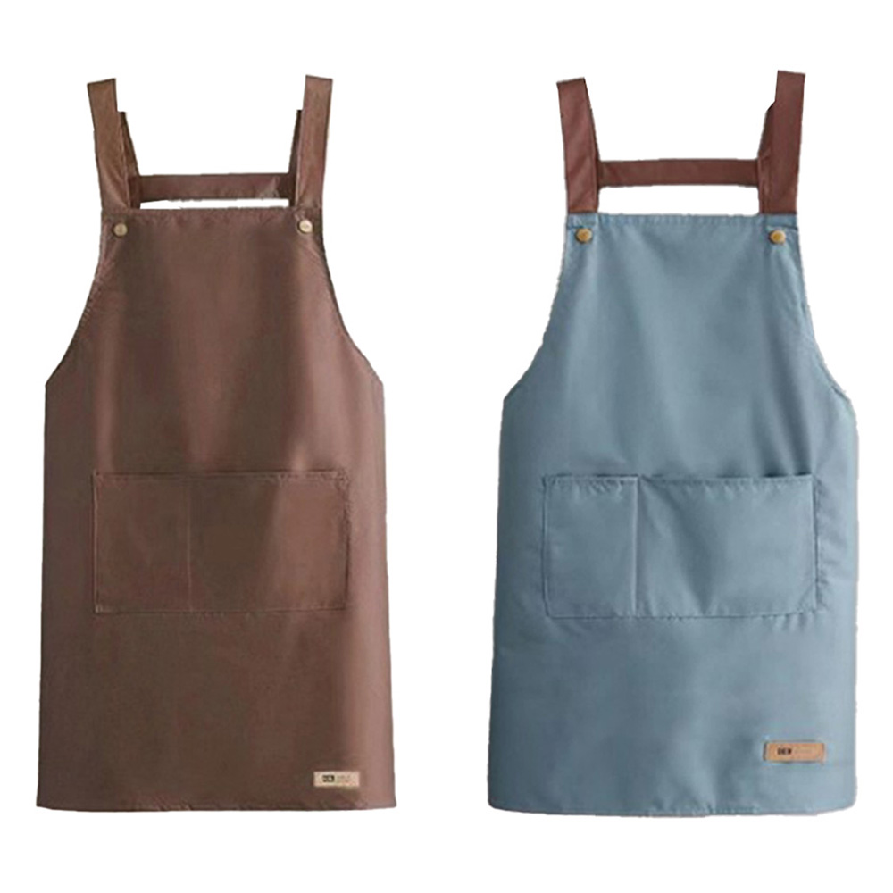 문구담 미술 카페 방수앞치마 2종, 브라운, 블루(앞치마) 9,900원