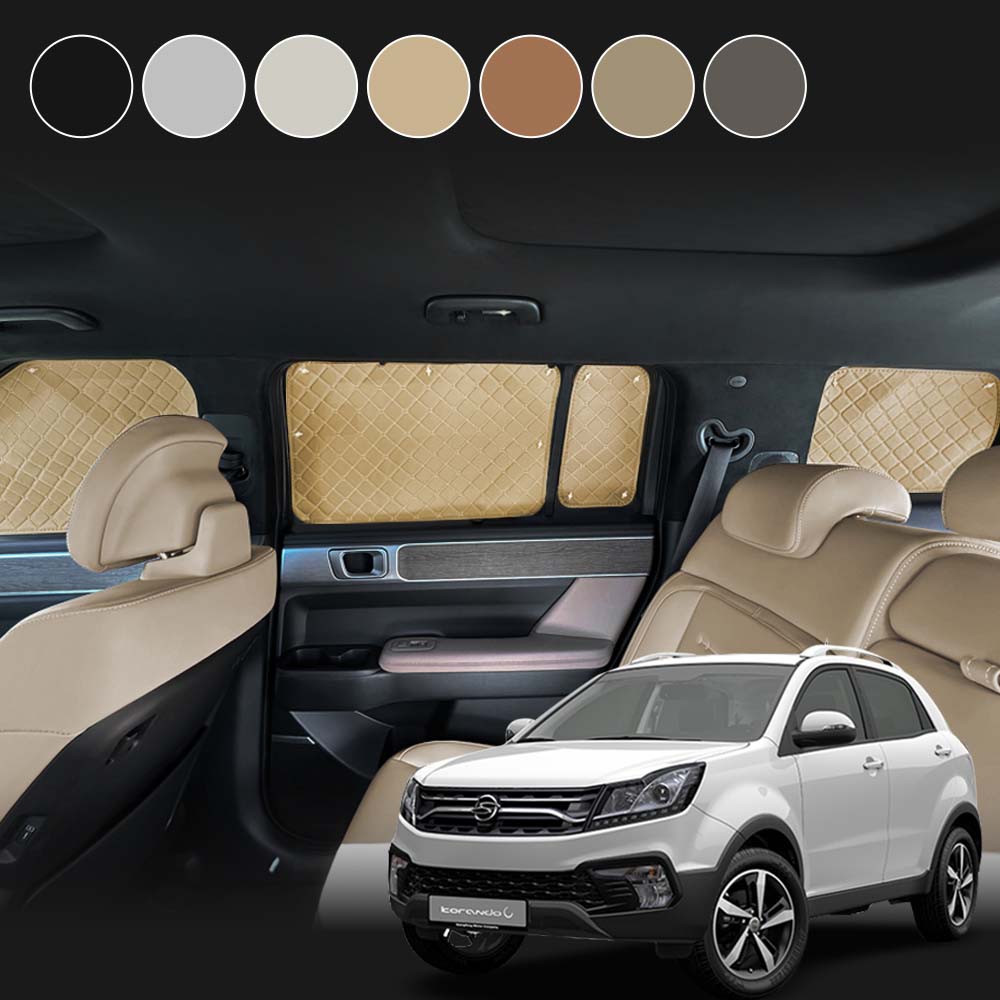 아이빌 슈퍼핏 코란도C(11년-18년)햇빛가리개 차박커튼 풀세트 1열+2열+3열+트렁크뒷창 77,900원