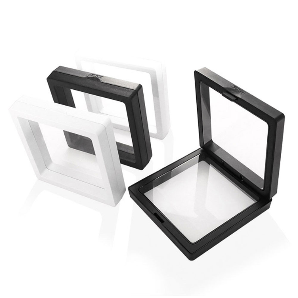 반지 귀걸이 주얼리 정리함 쫀쫀박스 투명상자 선물포장 밀봉케이스, 투명케이스(7x7cm), 10개 6,900원