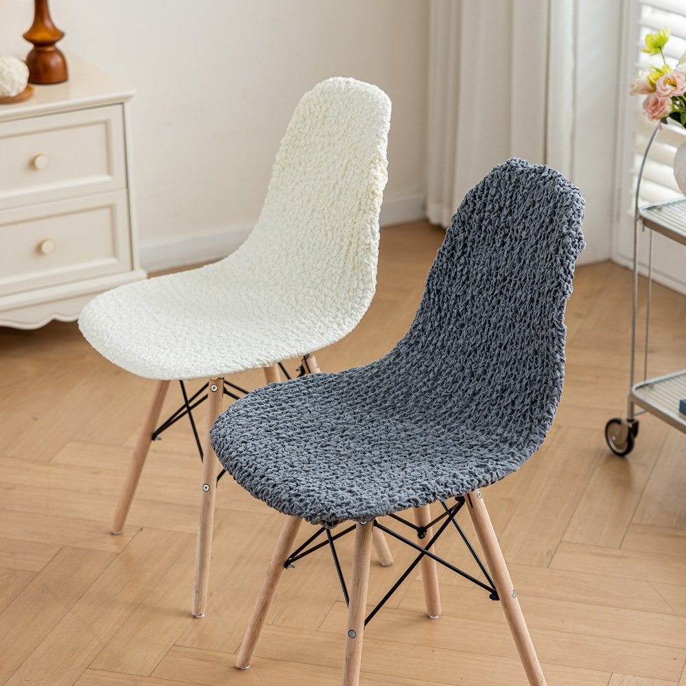 커버무드 고탄력 링클 에펠 의자커버, 2개, 크림 28,000원