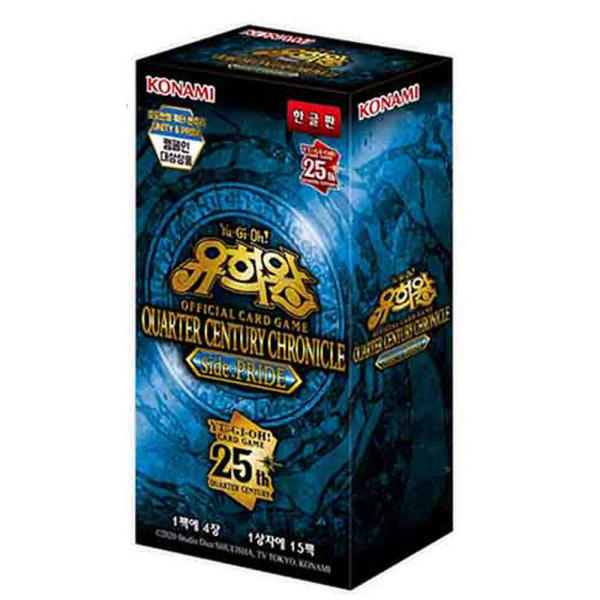 유희왕카드 QUARTER CENTURY CHRONICLE side:PRIDE/쿼터센츄리 프라이드, 1개 29,350원