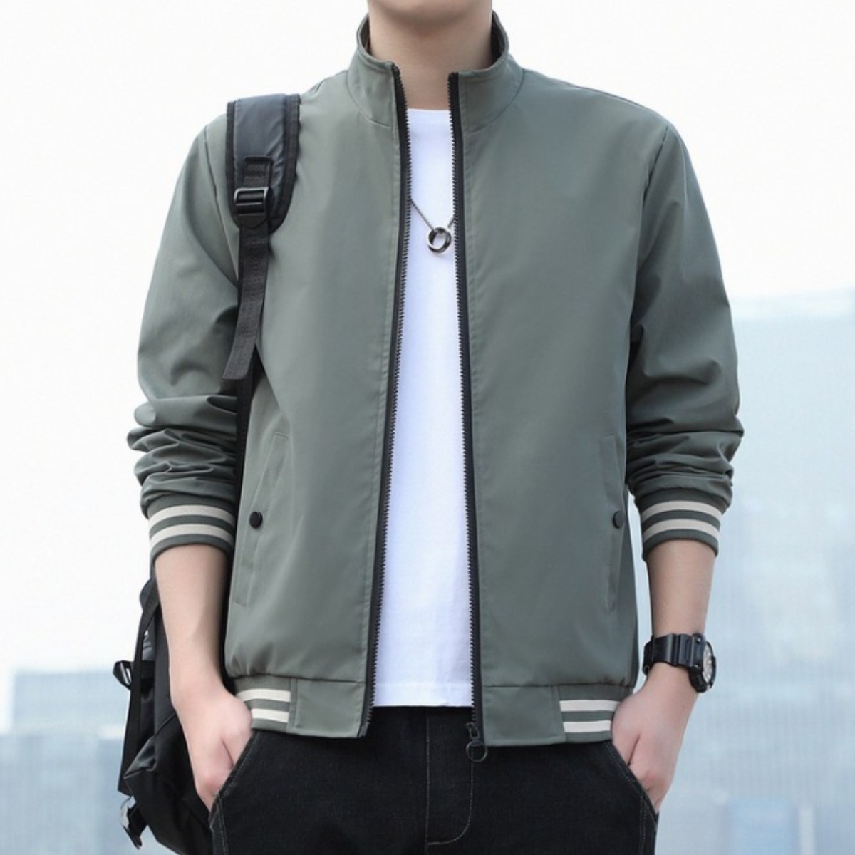 코디코치 남자 봄 가을 간절기 바람막이 집업 자켓 항공점퍼 23,570원