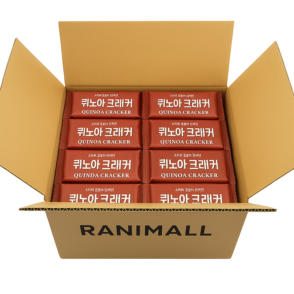 홈플러스 퀴노아크래커 50개 대용량 1BOX, 1박스 18,900원