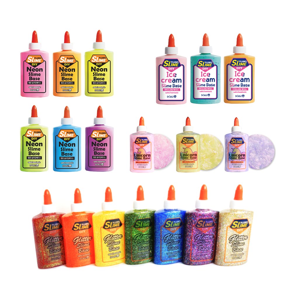 쁠루모 슬라임 베이스 모음(147ml) 슬라임만들기 점토 클레이 슬라임 4,900원