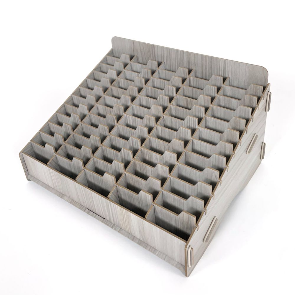 올지 명함보관함 60칸 쿠폰 카드 꽂이 수납함, 그레이, 1개 39,800원