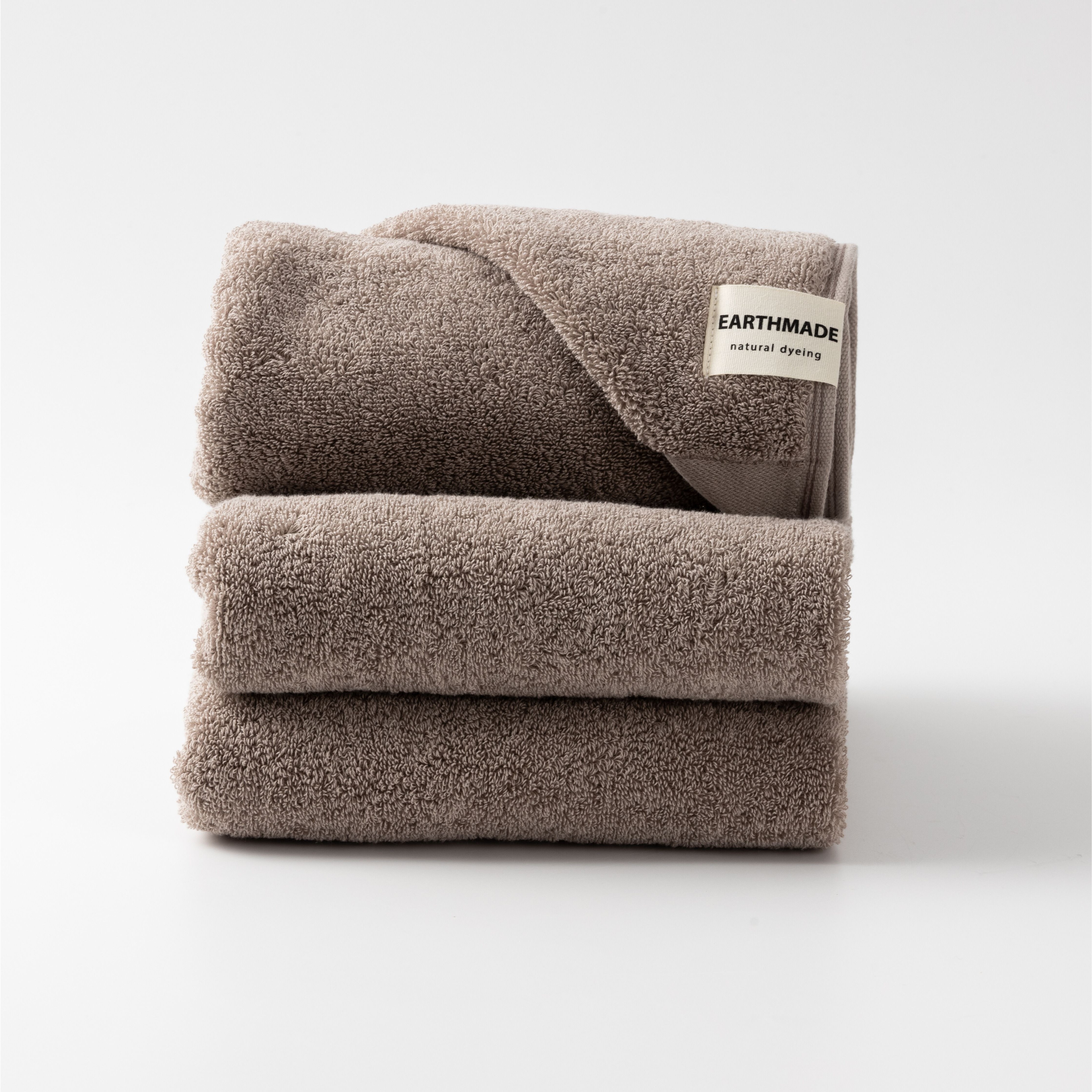 어스메이드 천연 식물염색 40수 오가닉코튼 100% 순면 세면타월 170g, KC 오코텍스 유아용 안전인증, 유기농섬유인증, 비건, 저자극 민감피부용, 유아부터 성인까지 31,500원