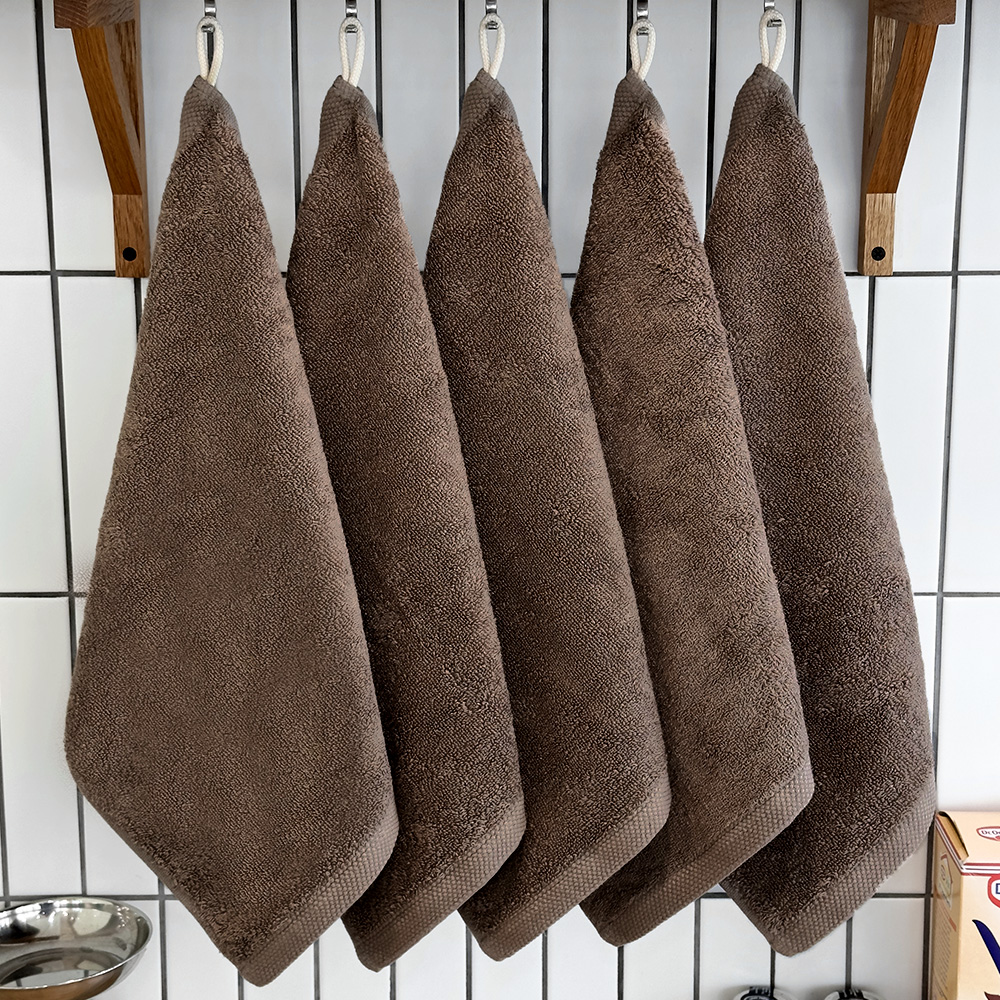 프롬코튼 40수 코마사 고리 핸드타올 65g 10,500원