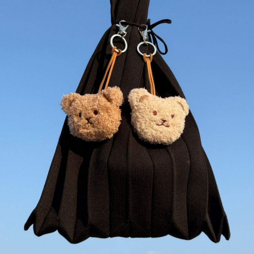 리아토 곰돌이 네임택 가방 키링 2종 세트 7,780원