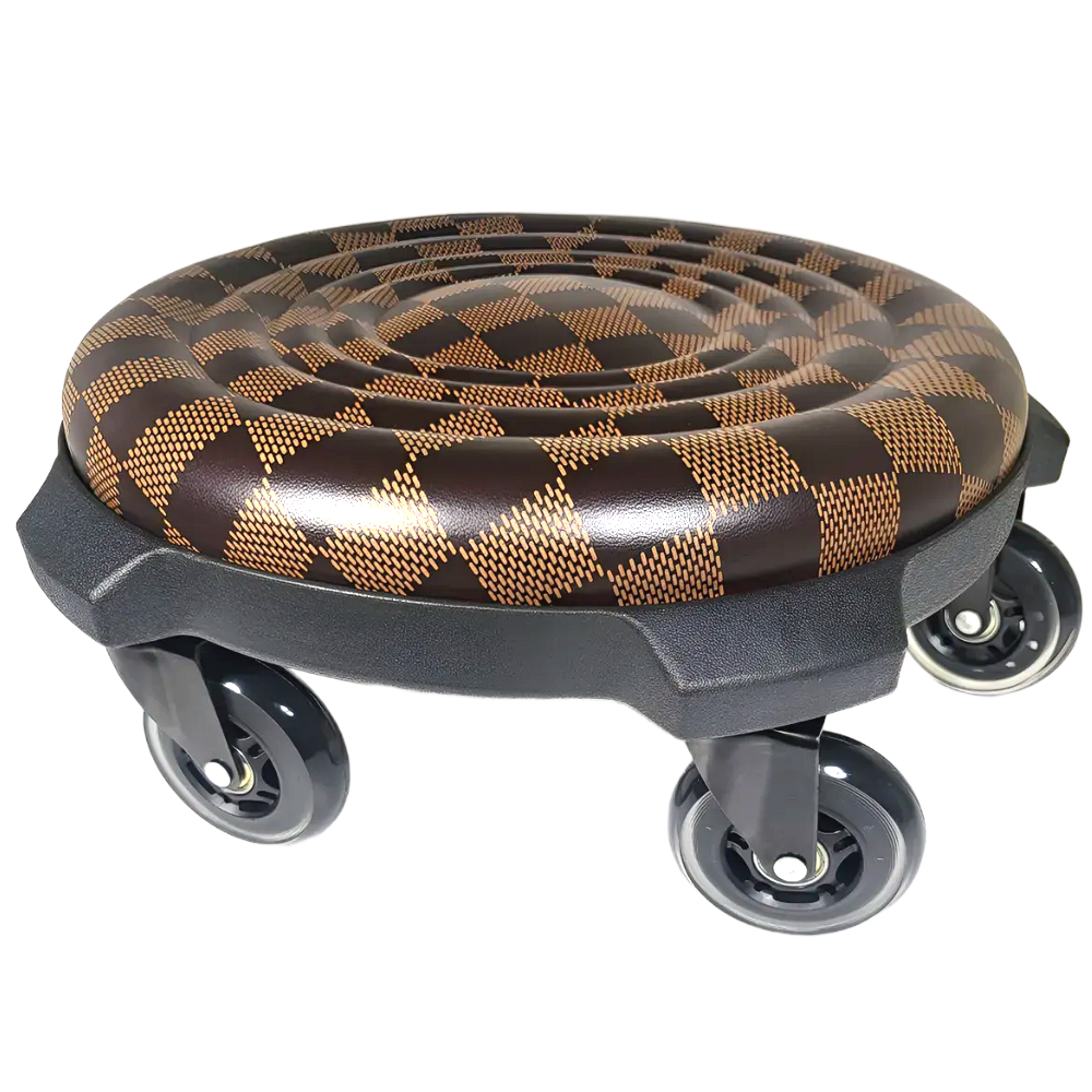 옐로구르미 무빙 앉은뱅이 작업 의자 좌식 우레탄 베어링 바퀴 5개 30,500원