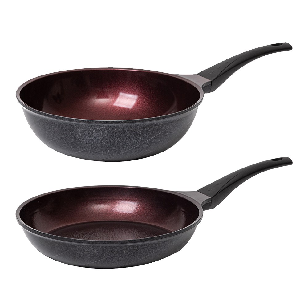 쿡클린 IH 인덕션 오가닉블랙 v2 세라믹 프라이팬세트, 단일색상, 프라이팬 28cm + 웍팬 28cm, 1세트 72,900원