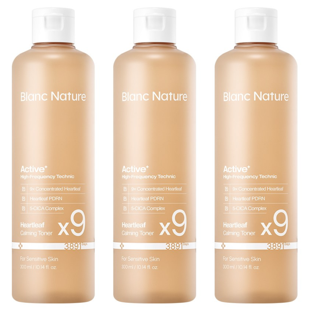 블랑네이처 9배 고농축 어성초 토너, 3개, 300ml 74,700원