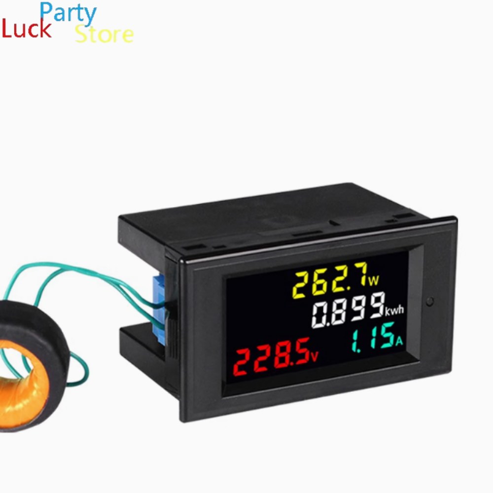 단상 전력량계 전력계 AC 디지털 전압계 전류계 LCD 스마트 미터 D69 2049 멀티미터 100A AC40 300V 44,500원