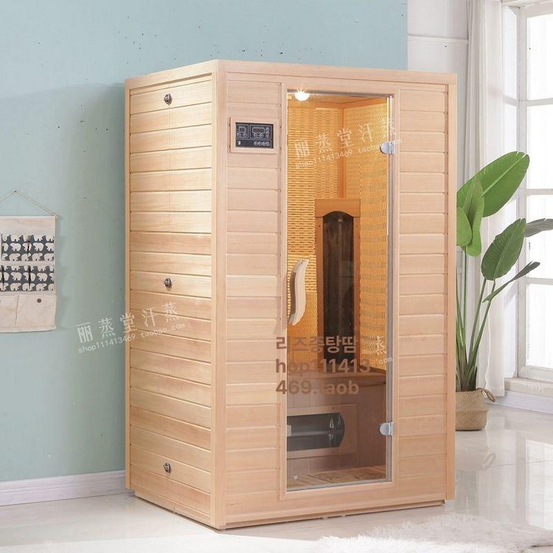 가정용사우나 편백나무 찜질방 사우나 건식 원적외선 홀로 욕조 건식사우나 개인 간이 1,156,400원