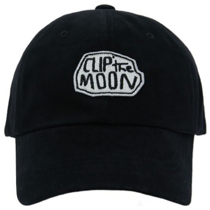 클립더문 - 락캡 블랙 오버핏 볼캡 39,800원