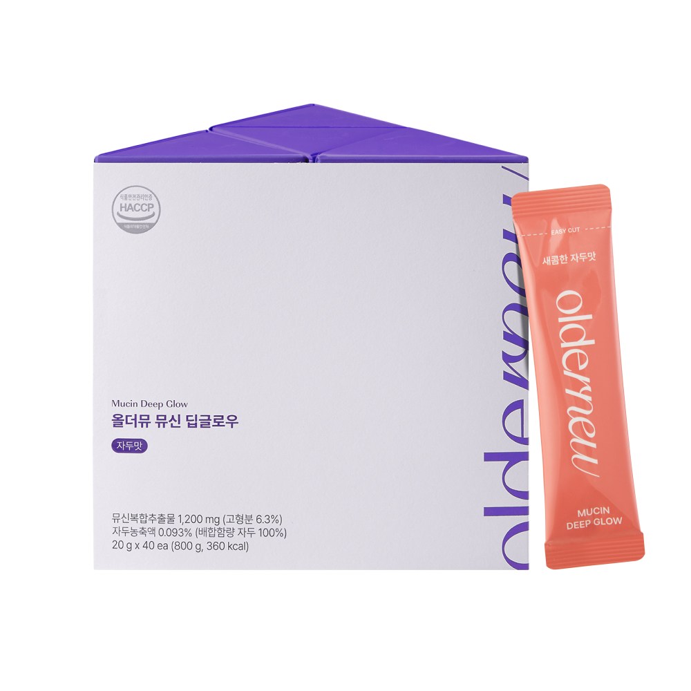 [본사공식몰] 올더뮤 뮤신 딥글로우 자두맛, 4박스, 10회분 95,600원