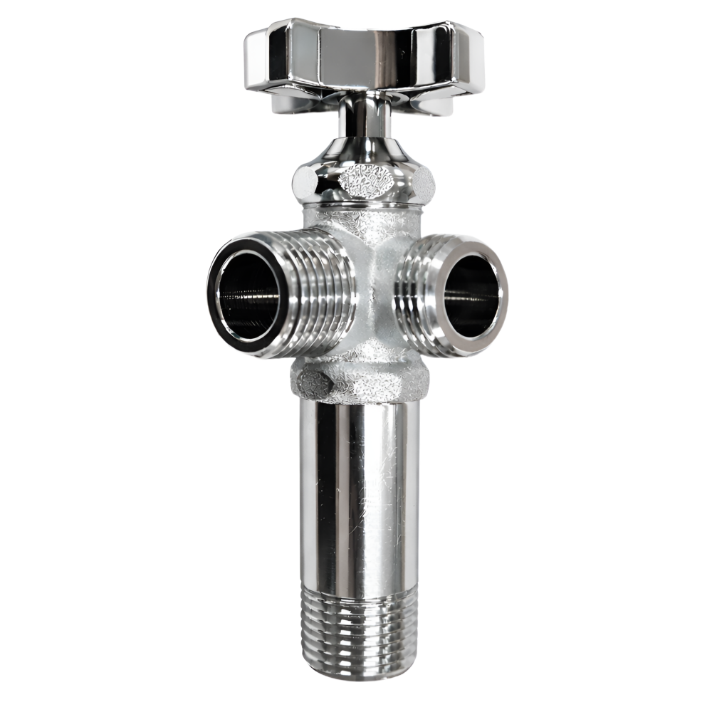 해정커머스 국산 황동 2구 앵글밸브 비데설치 양변기부품 세면대부품, 크롬 9,800원