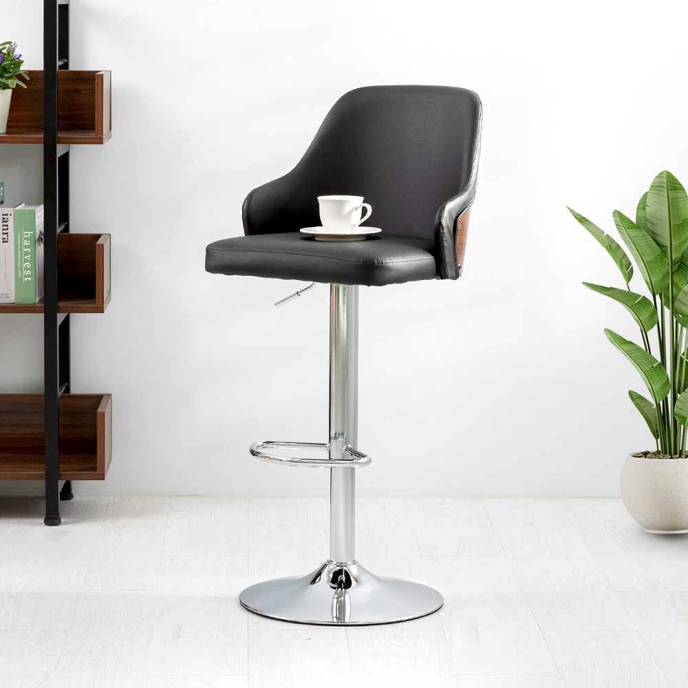 엘라 바 의자 아일랜드 식탁 홈바 빠 카페 높은 체어, 블랙, 1개 75,000원